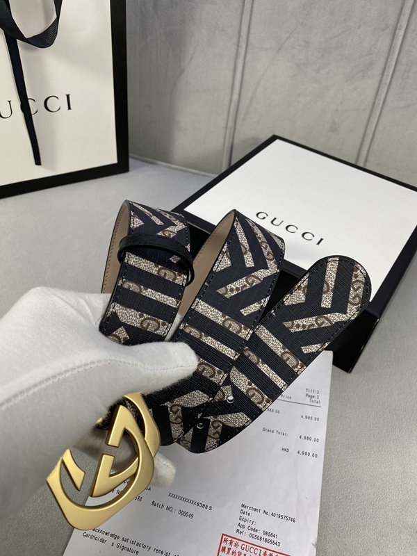 グッチベルト激安内部構造